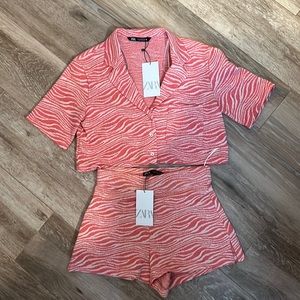 Zebra print ZARA SET